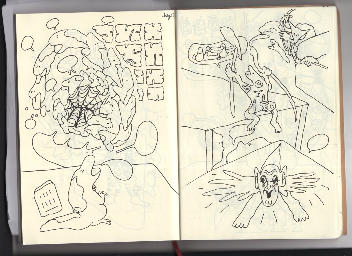 latest sketchbook pages 