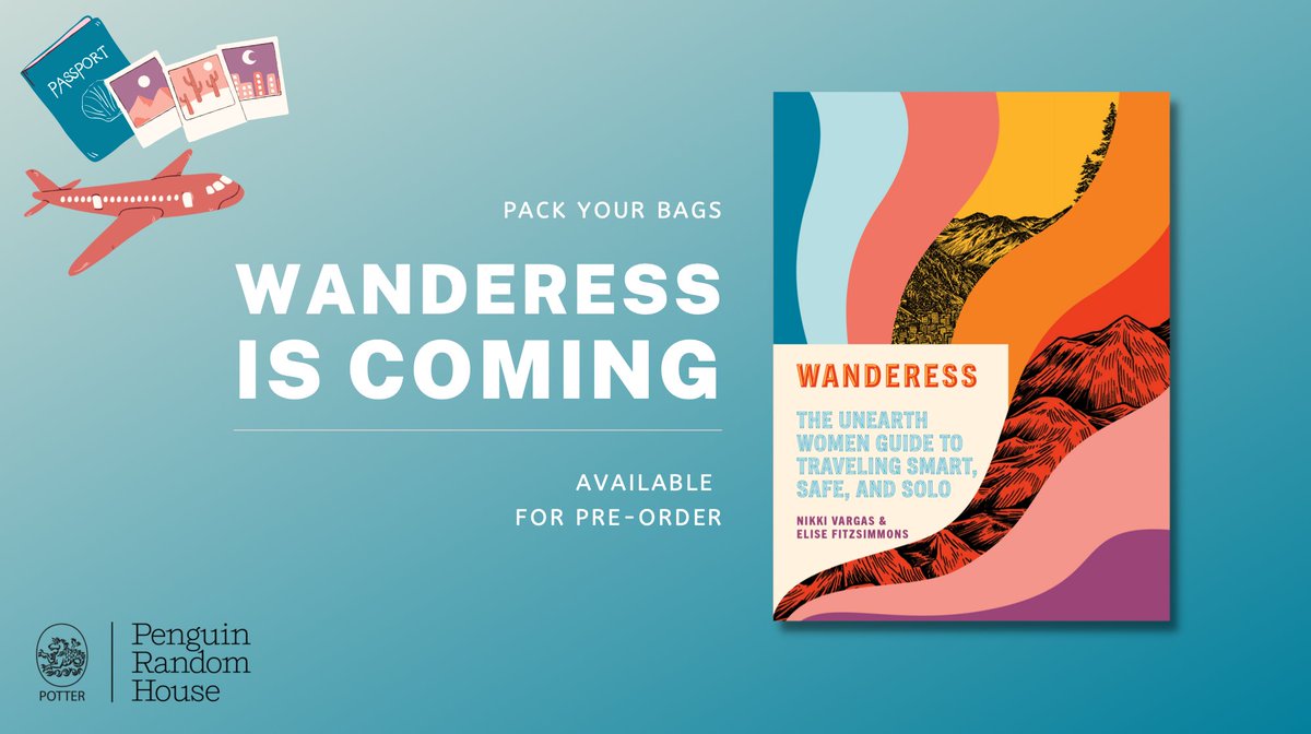 MsNikkiVargas's tweet photo. Wanderess features the expertise and experiences of @worldofwlust  @gokellylewis @Esme_Benjamin @nightelephant @OneikaTraveller @GlbetrotterGrls as well as quotes from @TheCMIYC @StephanieFlor @evierobbie @NomadPurposeful @maximumbeth @WildJunket and more! Pre-order it today! https://t.co/a7NUhjrqNU
