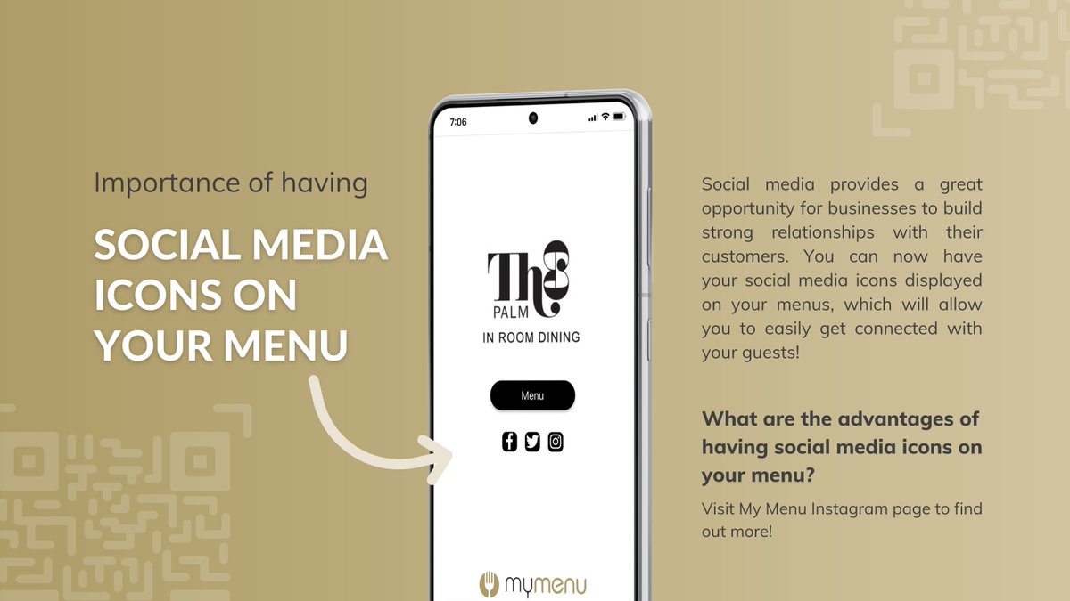 mydigimenu's tweet photo. Did you know that having social media icons on your menu helps you increase your brand reach and awareness in the digital world? 😱 Visit our IG page to find out some of the advantages of having social media icons on your menu. ✨ https://t.co/hweF7CPpmH -#digitalmenu #tabletmenu https://t.co/ux4qXyWfHe