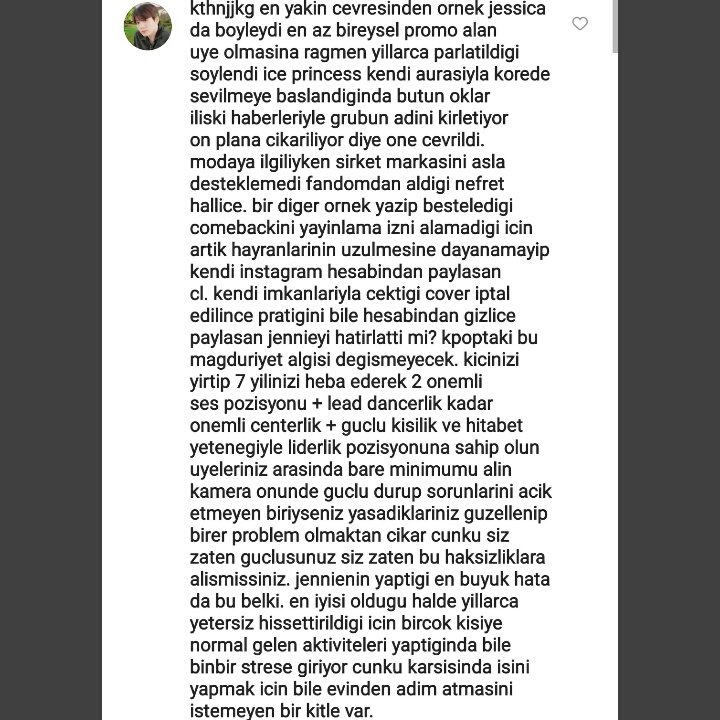 daha hakli bir yazi gormedim, 5 yilin ozetini ve Jennie'yi yasadiklarini anlatmis