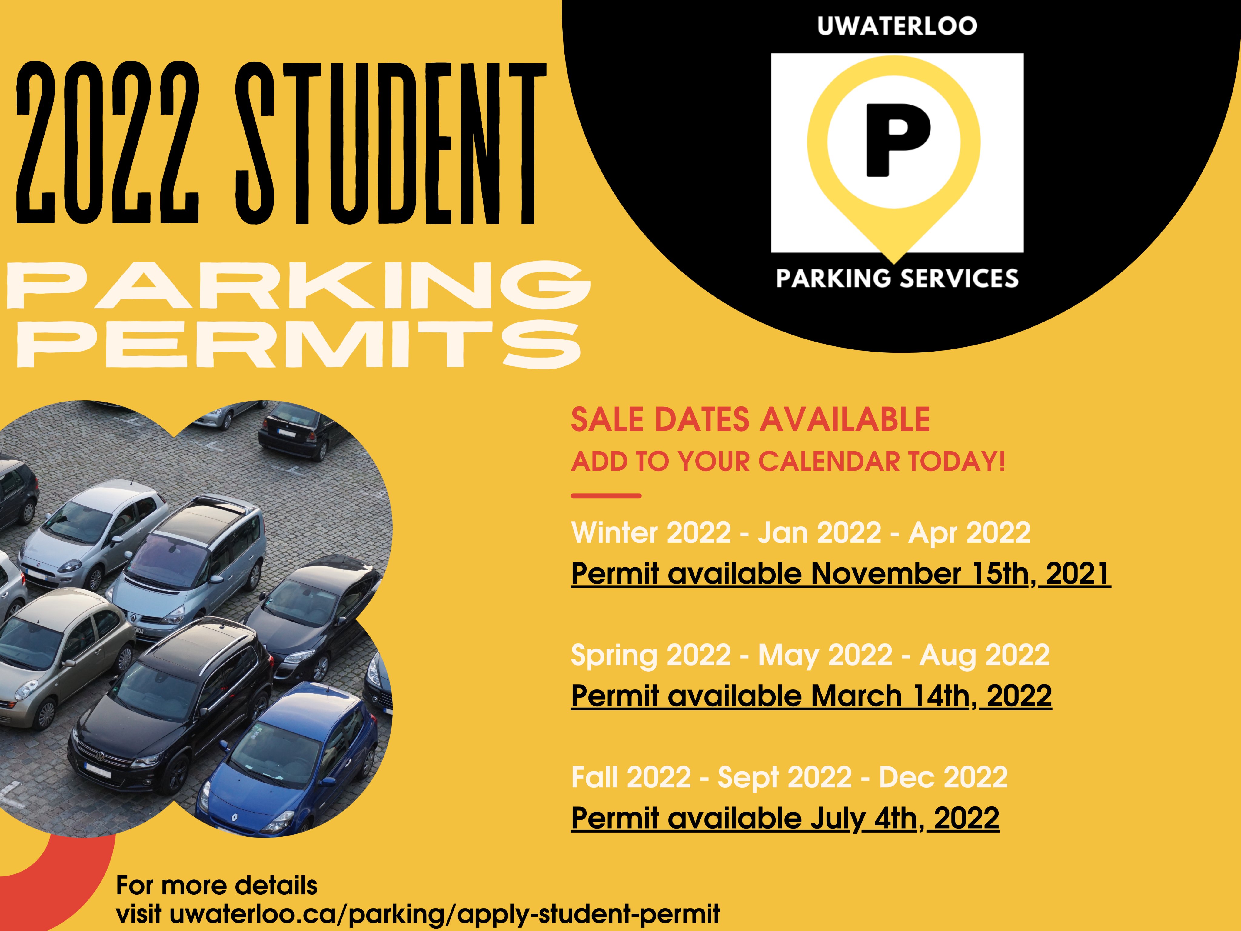 Time Schedule Uw Winter 2022 Uwaterlooparking (@Uwparking) / Twitter