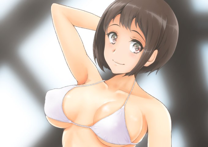 今日10月4日は天使の日らしいので。。
マイエンジェル香織先輩白ビキニ! 