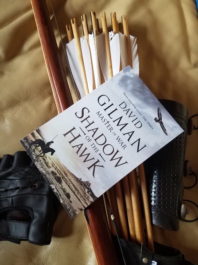 davidgilmanuk's tweet photo. One of my readers, Roger Cave, posted an appropriately styled photo for the latest #MasterofWar book #ShadowoftheHawk. https://t.co/XX4I8Bmymo