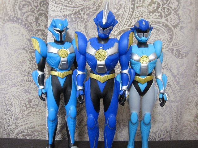 超星神グランセイザー　ソフビ2体 Amazon | コナミ 超星神グランセイザー セイザーリオン＋セイザート