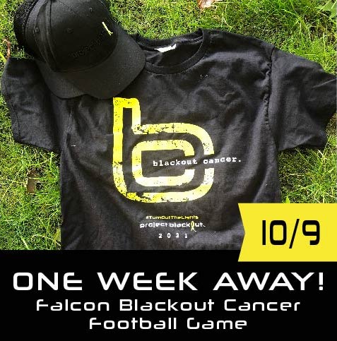 Project Blackout Cancer (@projectblackou2) on Twitter photo Lots of fans will be sporting the 2021 Blackout Cancer t-shirt at the Bow High School inaugural Blackout Cancer Football game vs Lebanon this Saturday, 10/9 at 2pm. We can't wait! <a href="/bow_falcons/">Falcon Athletics</a> #FalconsUnite #ForKidsbyKids #Endpediatriccancer Lots of fans will be sporting the 2021 Blackout Cancer t-shirt at the Bow High School inaugural Blackout Cancer Football game vs Lebanon this Saturday, 10/9 at 2pm. We can't wait! <a href="/bow_falcons/">Falcon Athletics</a> #FalconsUnite #ForKidsbyKids #Endpediatriccancer