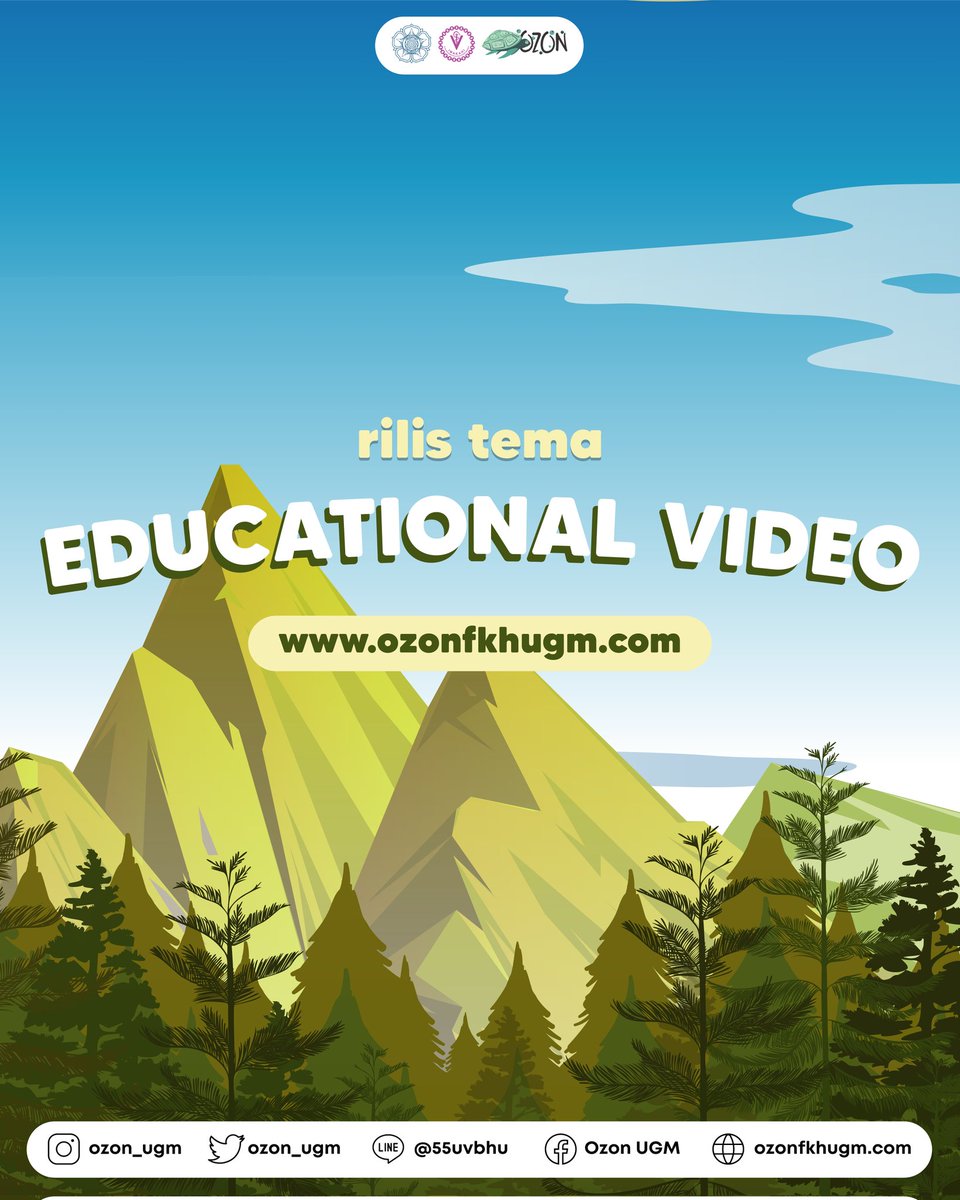 ozon_ugm's tweet photo. [RILIS TEMA EDUCATIONAL VIDEO]

Selamat malam, teman-teman pejuang OZON 2021! 👋🏻

Nah, setelah tes tertulis kemarin, jangan lupa bahwa dalam babak penyisihan juga terdapat pembuatan educational video yang harus teman-teman lakukan. https://t.co/6tQ7kkmRqN