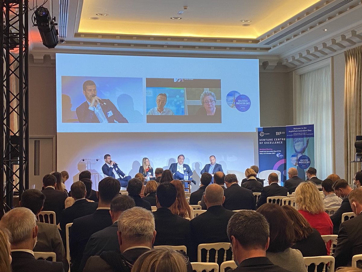 SofinnovaVC's tweet photo. Full house at the @HTID_Paris session on "Energizing the market in Europe" with Cédric Moreau, Partner, Sofinnova Partners on the panel alongside other industry leaders. #HTID3 @EIThealth_FR https://t.co/06iXAKTBhV