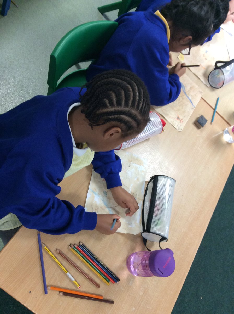 stlukesyr2's tweet photo. We are really enjoying reading The Dragon Machine and today we have made our own maps for George to follow so he can get the dragons home. 🐲 https://t.co/WFSaEKfEx0