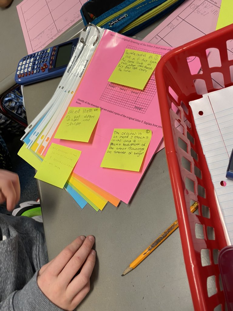 klm1226's tweet photo. Intro activity to scale factor with Math 6+ @SalemBosh @TimothyBelton7 https://t.co/E6HuOGemqG