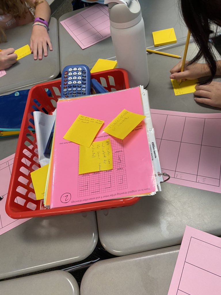 klm1226's tweet photo. Intro activity to scale factor with Math 6+ @SalemBosh @TimothyBelton7 https://t.co/E6HuOGemqG