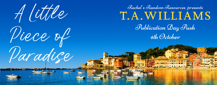 rararesources's tweet photo. "What a wonderful read! From the very beginning, I felt as if the Italian sunshine was warming my bones. " says @Reviewerlady about A Little Piece of Paradise by @TAWilliamsBooks @canelo_co  
https://t.co/kEtKOsvZOa https://t.co/wA4JoppKU9