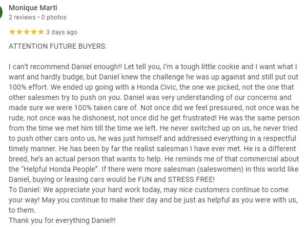 Here's what people are Saying...