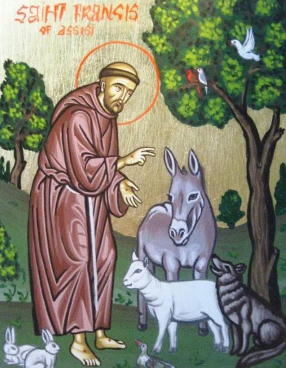 святой антоний покровитель животных. франциск ассизский и животные. покровитель зверей. покровитель зверей. покровитель зверей.