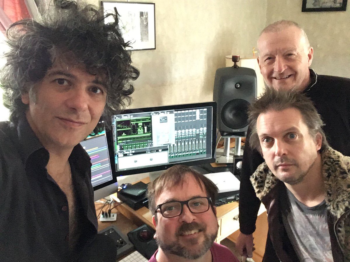 Finishing the mix of our next studio album at the High Castle with <a href="/RobKellymusic/">Robin Kelly</a>