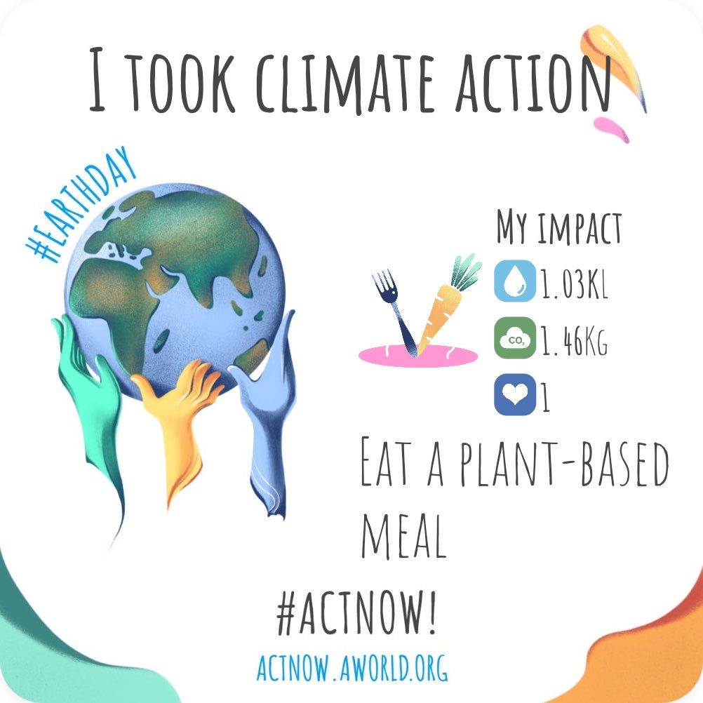 I took climate action aworld.org/u/prabhjot-3d5… #actnow