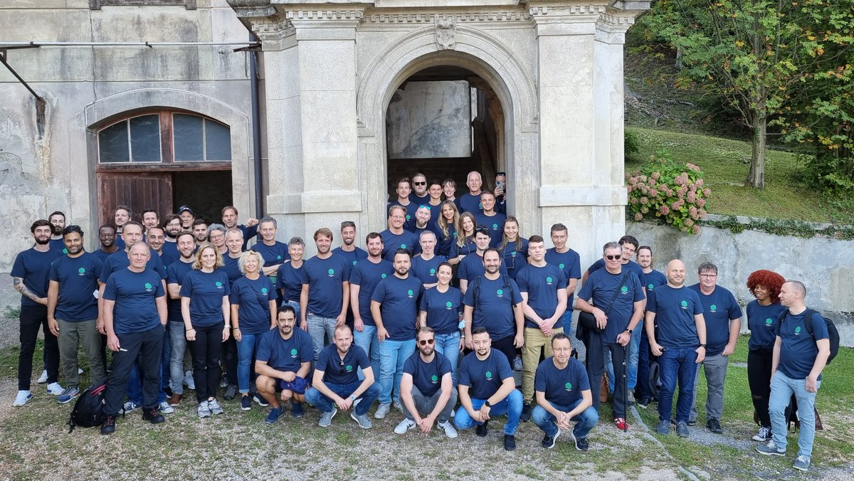 DatatransAG's tweet photo. Our 20 Years anniversary celebrations are going on 🍾 After a tremendous team event in Lugano, a great BBQ took place in our garden last week. Thank you, dear Datatrans employees, friends and partners, for being part of it - We hope you enjoyed the festivities🥳#PSP  #Anniversary https://t.co/GC4SeRWDIF