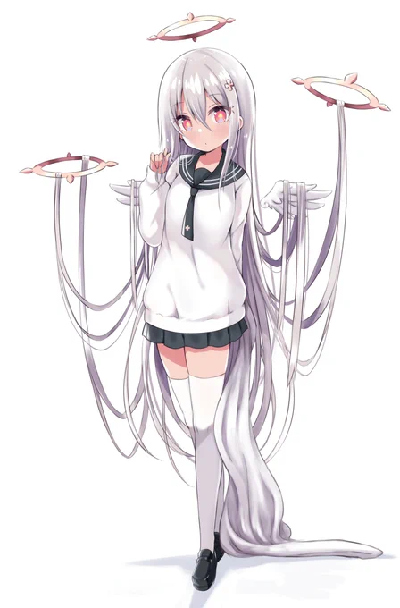 シロガミサマ #天使の日 