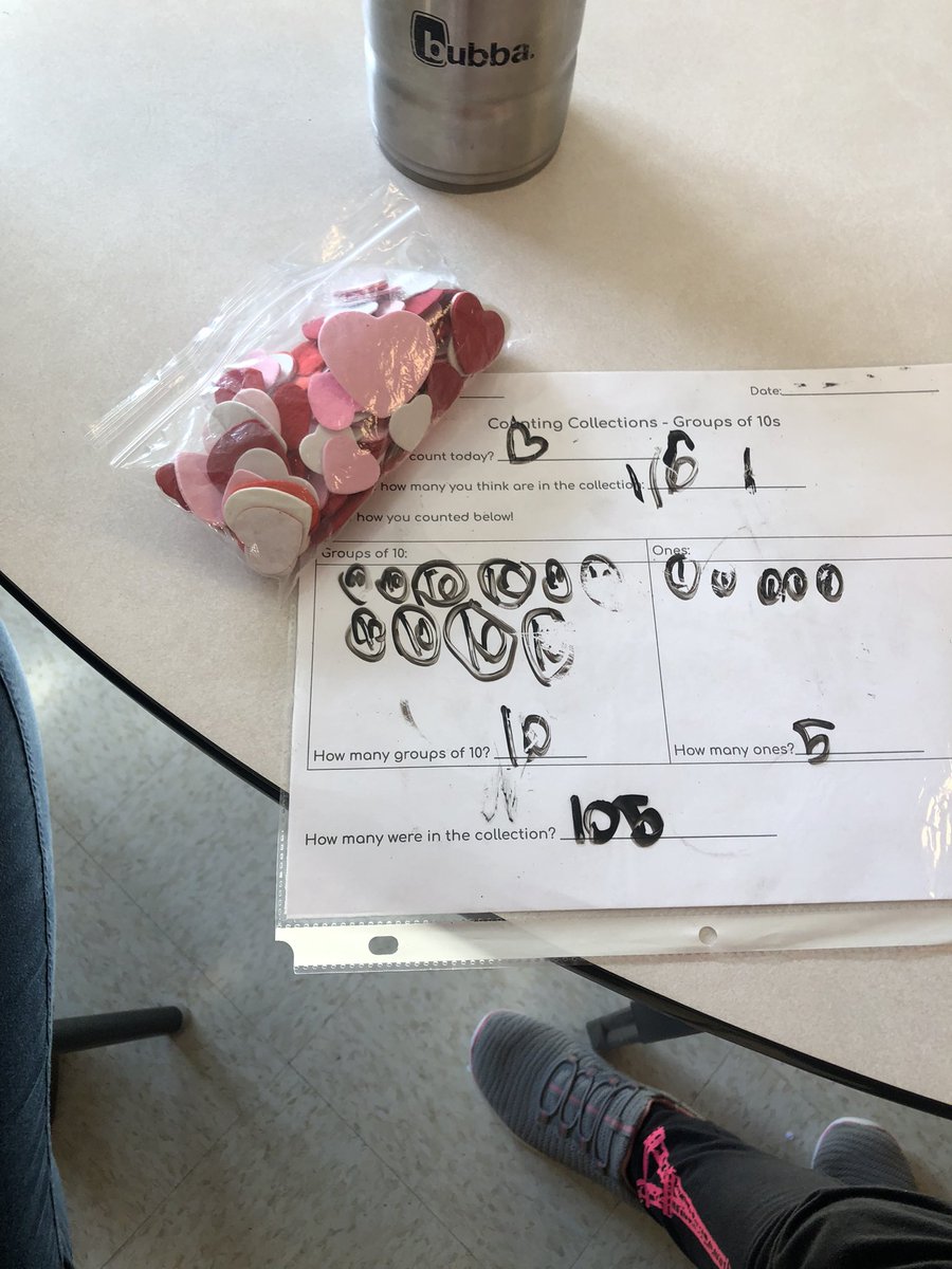 I had so much fun counting collections with Ms. Forman and her amazing group today! We used lots of efficient skip counting patterns! <a href="/AnnapolisEast/">AEES</a> <a href="/avrce_ps/">AVRCE Programs and Services</a> #mathisfun #counting
