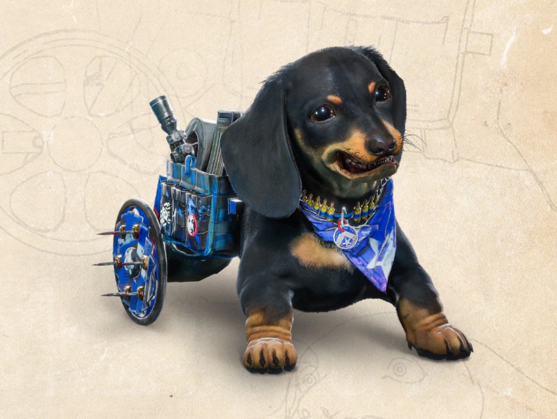 mymodgaming's tweet image. Yes. I feel the cutest cosplay coming on....  #mymod #moddog #FarCry6