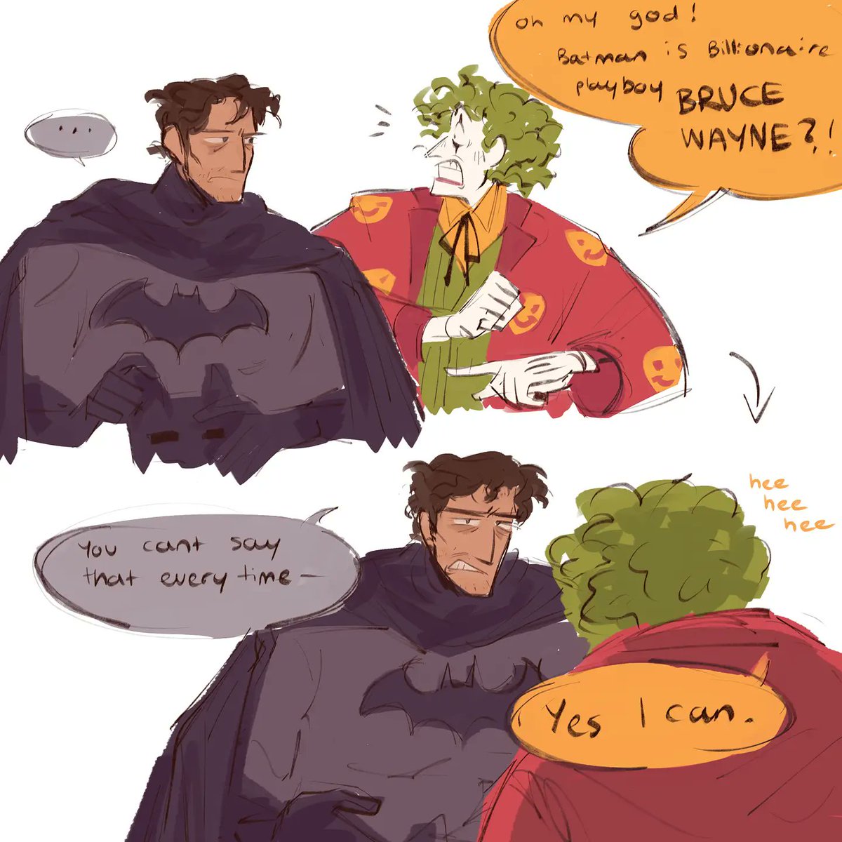 caligmaera's tweet photo. #batjokes https://t.co/RSbmxQsRTm