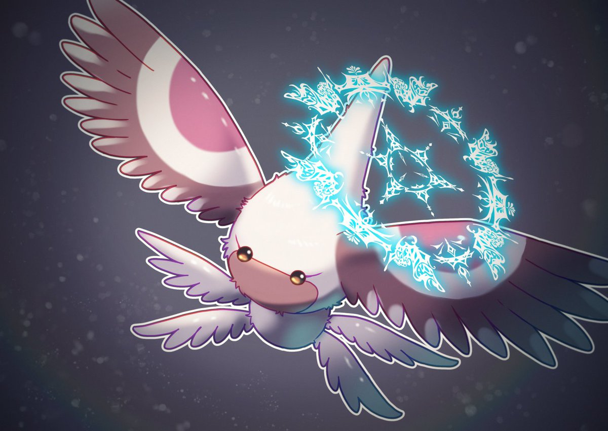 ポケモン ポケモン天使化 もふもふアメモース 猫耳 のイラスト ポケモン ポケモン天使化 もふもふアメモース 猫耳 のイラスト