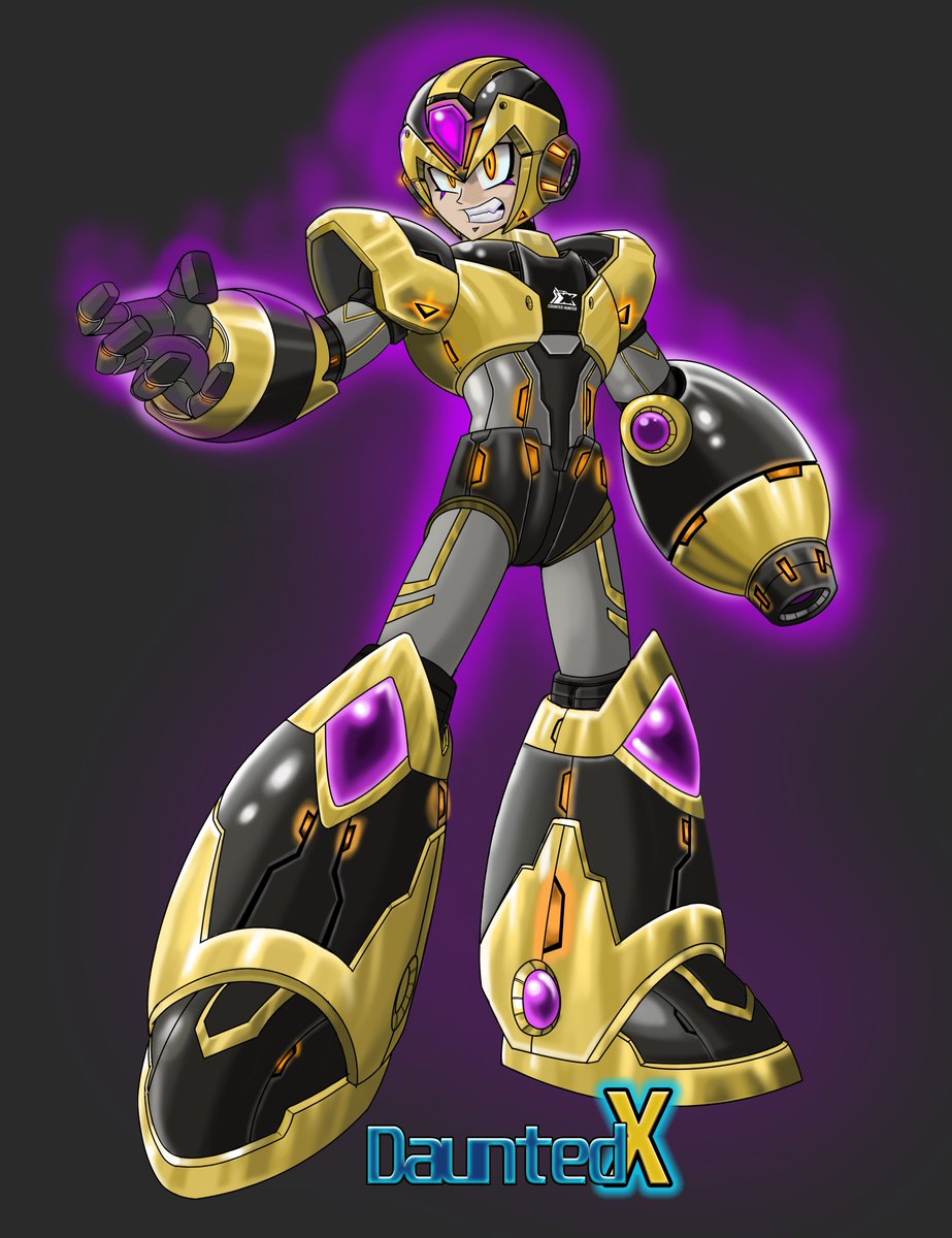 Dauntedx's tweet photo. I forgot that i never posted the individual art of Delta zero and X~kai ! #DeltaZero #Xkai #MegaManX #RockmanXDiVE https://t.co/syKsV6zq5r