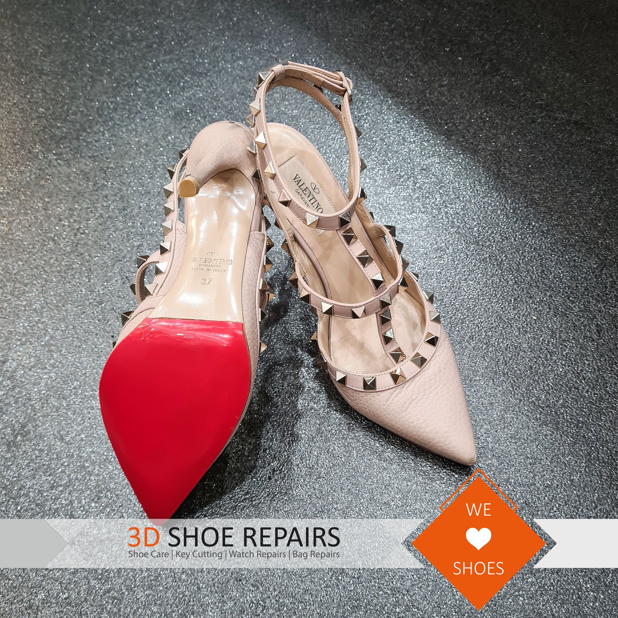 Valentino shoe repair near me sale
