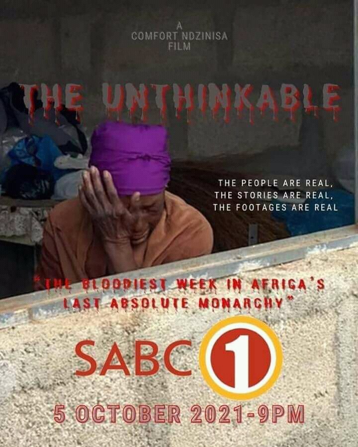 PHINDAMAMBA's tweet image. 100+/- of our Swazis brothers and sistets were brutally killed with countless other violently wounded and crippled by the Swazi Mornachy led Regime.

Tune in and watch this documentary  to see it for yourself how brutal, heartless and diabolic the Swazi Mornachy led regime is.