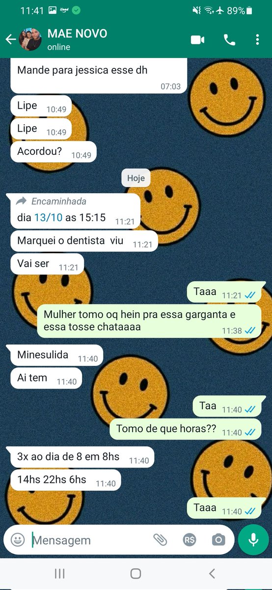 felipelessaof's tweet photo. Não importa a idade que eu tenha no caso (fazer 28 quarta-feira), mais sempre vou perguntar  tudo a ela kakakkaaka, vey ela sabe de tudo. https://t.co/qQEjfVa9bY