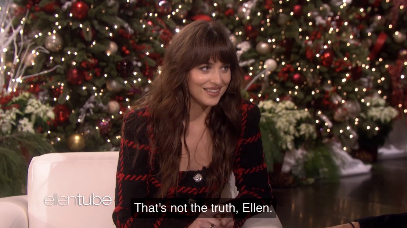Happy birthday to the legend who keeps trying to sell me a vibrator on Instagram Dakota Johnson! 