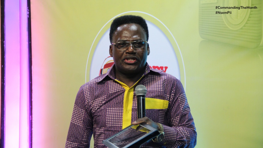 iamkoffi's tweet photo. It was 🔥🔥🔥this morning at the first edition of @HAPPY989FM's 'Commanding The Month' on #NsemPii show.
Make a date every first Monday of each month!
#CommandingTheMonth https://t.co/LQLjHicb1g