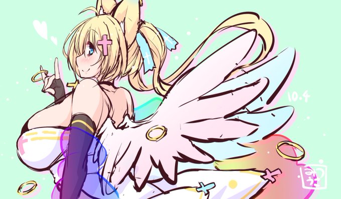 #天使の日 カラフルお狐天使!!! 