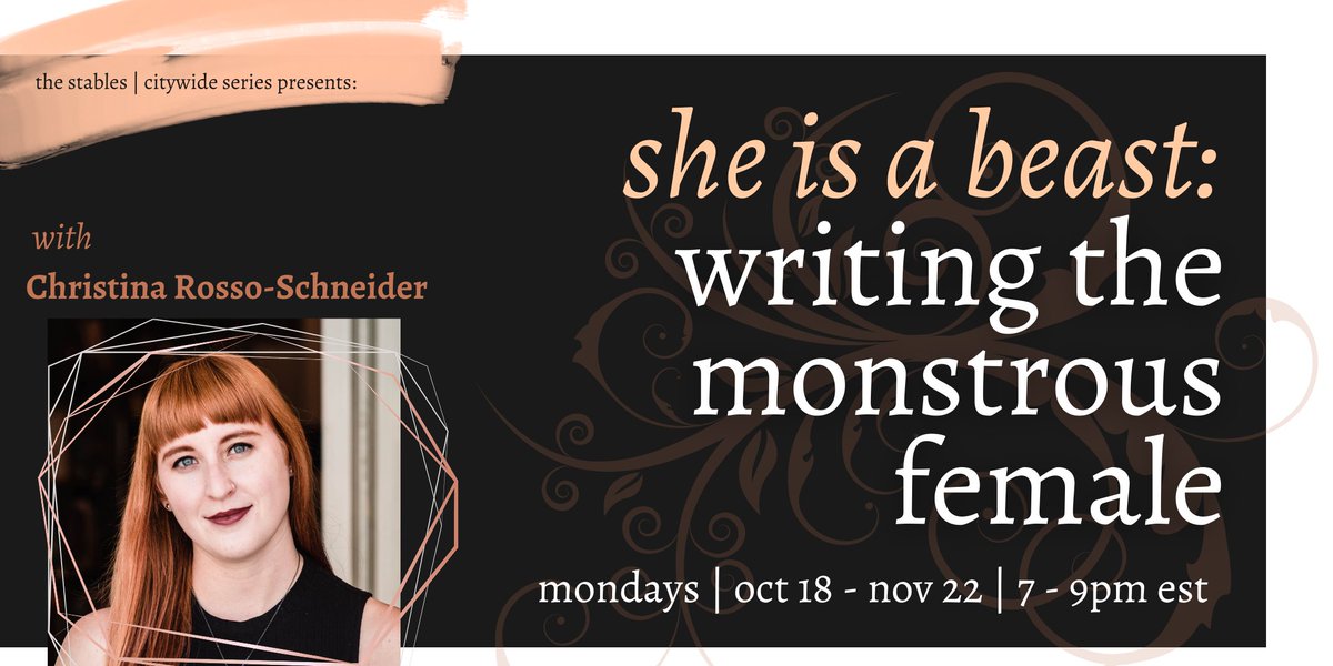 phillystables's tweet photo. back by popular(rrrrgh) demand! @anovelideaphl's incredible 6-part workshop examines the monstrous female figures lurking in our myths &amp; histories and asks: what if we embraced otherness? 

'tis the season to shape your own she-beast: https://t.co/Suu51bQxjF https://t.co/XTmslTlj8Q