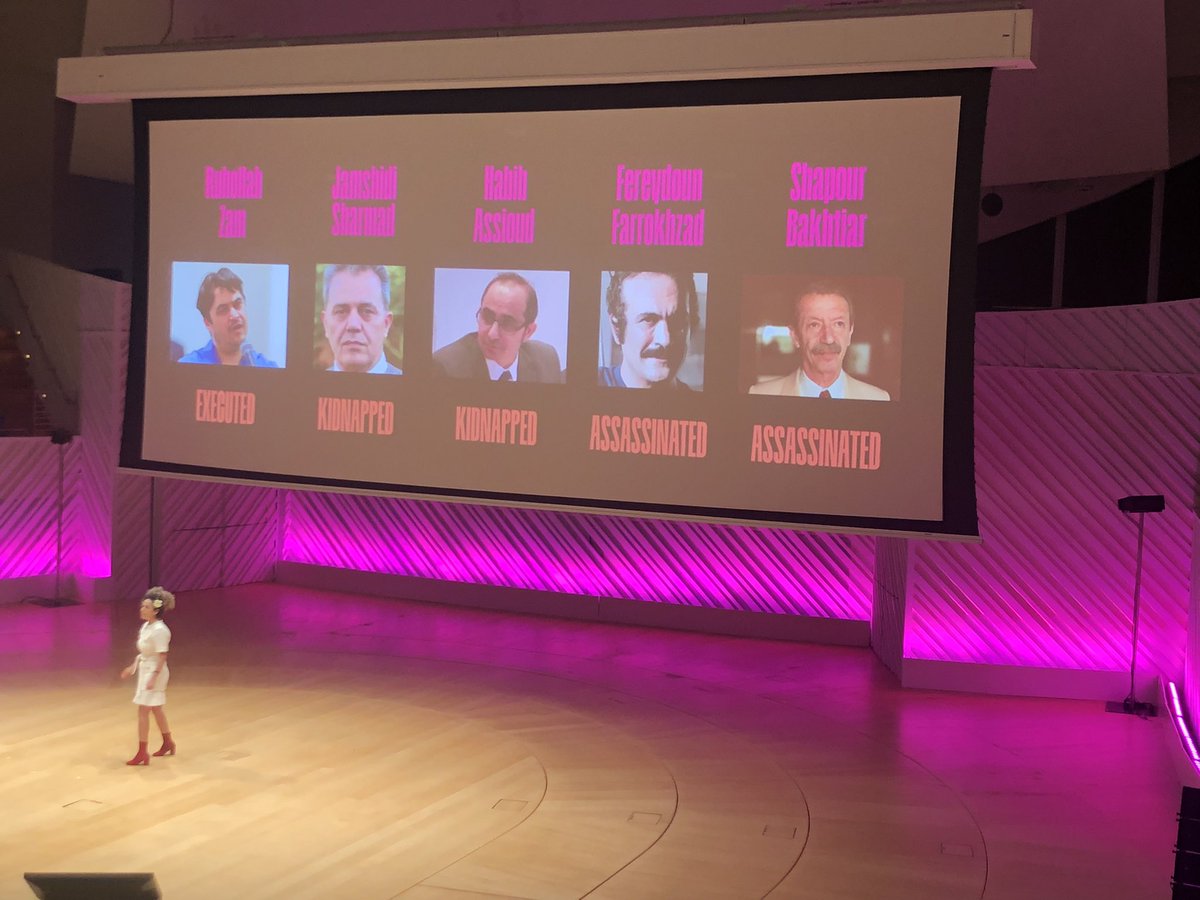 HafzaGrdp's tweet image. One of the strongest, BIGGEST:))) and noisiest good troubles,
 @AlinejadMasih:
“I challenge the violation of freedom of choice, I escaped and they attempted to abduct me in Brooklyn!”
Isn’t it the same for all dictatorships and dissidents?!
@OsloFF #Oslo2021 #truthignited