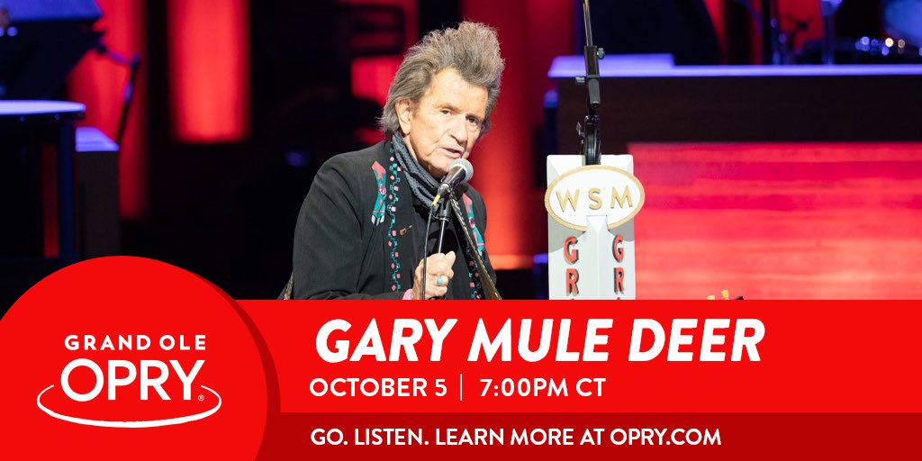 Gary Mule Deer (@garymuledeer) on Twitter photo One good turn gets most of the blankets! For more life advice, catch me on the <a href="/opry/">Grand Ole Opry</a> tomorrow Oct. 5 at 7pm Central. Tickets available at Opry.com or tune in to <a href="/wsmradio/">WSM Radio - The Home of the Opry!</a> to listen live. #muledeerdropping #opry #wsmradio #lifelessons One good turn gets most of the blankets! For more life advice, catch me on the <a href="/opry/">Grand Ole Opry</a> tomorrow Oct. 5 at 7pm Central. Tickets available at Opry.com or tune in to <a href="/wsmradio/">WSM Radio - The Home of the Opry!</a> to listen live. #muledeerdropping #opry #wsmradio #lifelessons