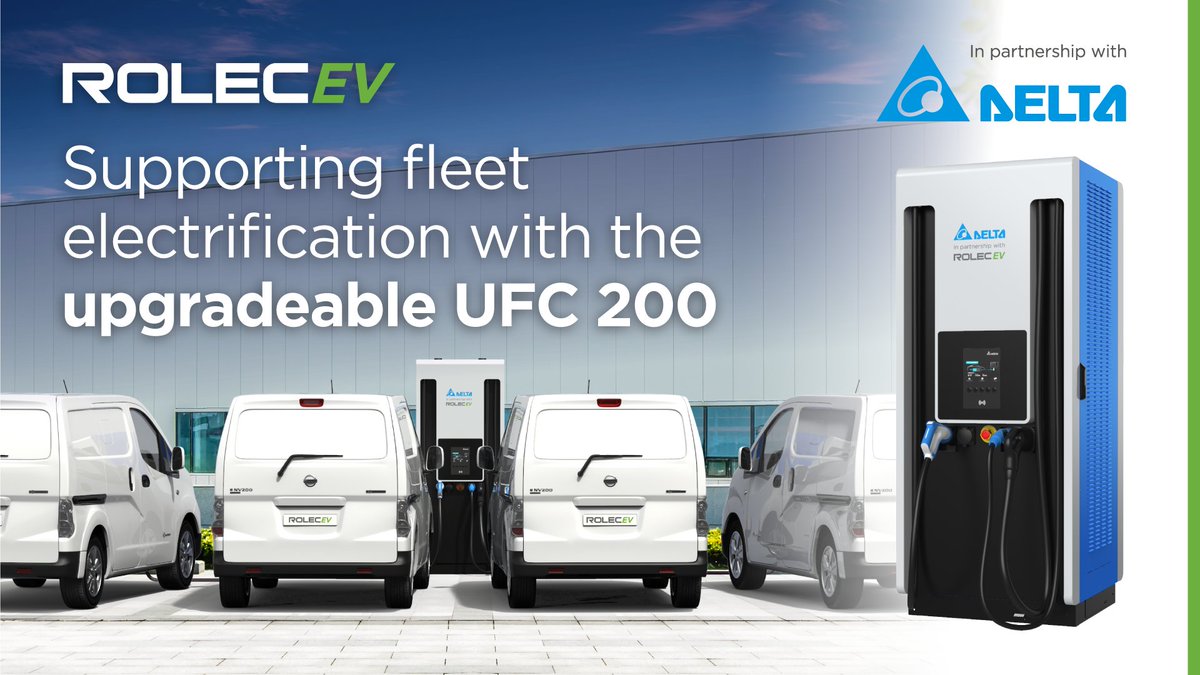 Electric vans, lorries, trucks; you name it, the UFC 200 rapid charger is the ideal solution to keep your electric vehicles recharged and ready for the electrified journey ahead🚚⚡ 

Charging faster &amp; smarter with the UFC 200, learn more ⬇

bit.ly/3a5mB92