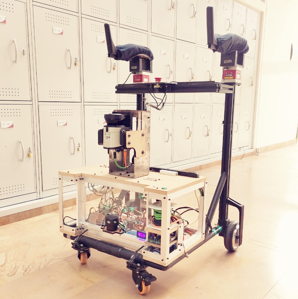 cacifuentesg's tweet photo. Our Adaptable Robotic Platform for Gait Rehabilitation and Assistance is ready for trials #AGoRAProject
@MincienciasCo @MarcelaMuneraR @ChechooSierra @CBECIJG @Escuelaing https://t.co/KQCobMsJTz