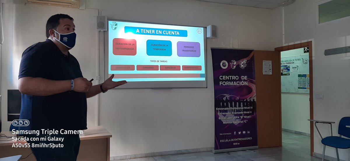 ✅Comienzan la defensa de Proyectos finales del curso de Entrenador Profesional que habilita a Licencia UEFA Pro.
✅Sedes de Sevilla y Málaga.
✅Abiertas inscripciones de este curso en su última oportunidad por fin del plan de estudios.

FORMADORES DE TU PASION CEDIFA-RFAF.