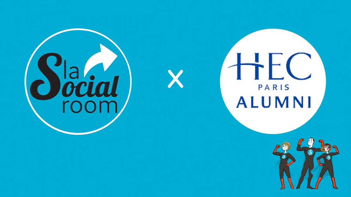 lasocialroom's tweet photo. #NEWBIZZ
La rentrée commence bien pour La Social Room avec l’arrivée d’un nouveau client prestigieux : @HECAlumni !
Les Social Roomers s’emparent avec joie et enthousiasme de ce nouveau challenge ! https://t.co/EFsJaXxQsC