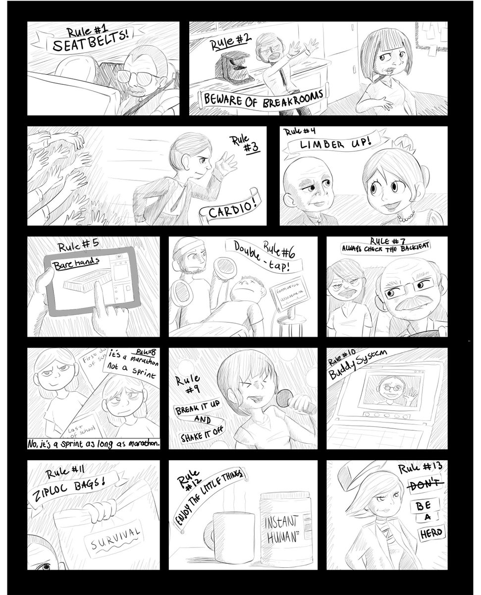 I came up with a list of 13 rules to survive the #classroomapocalypse. 

What rules do you relate to? What rules would you add? Has virtual learning changed your classroom management strategies? 

#classroom #teachertwitter #teachingland #classroommangement #edtech #zombieland