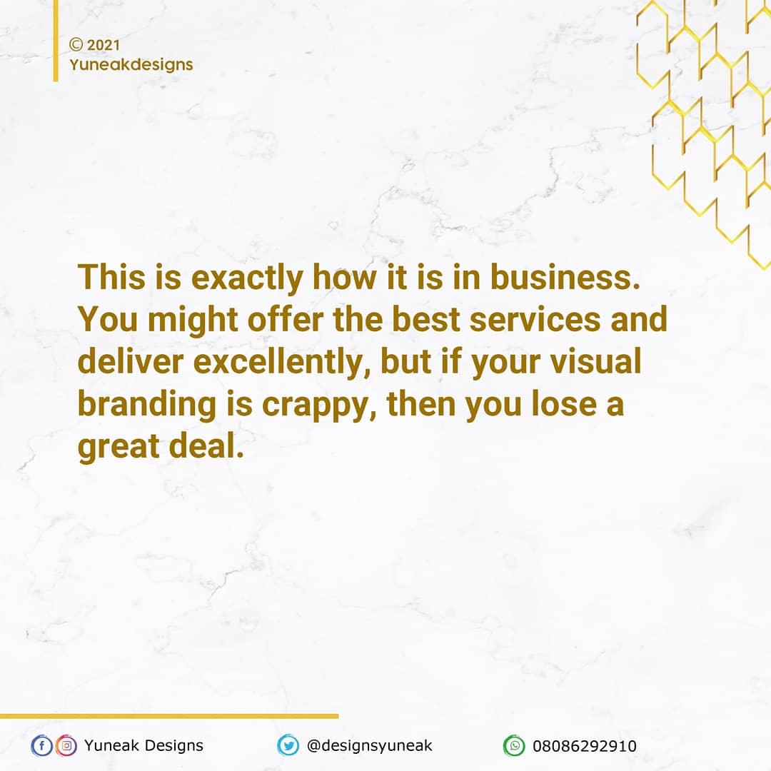 DesignsYuneak's tweet photo. Visual branding is just as important as the service you offer. Don't overlook it
#business #monday #GraphicDesigner #GraphicVisuals #graphicsdesign #graphics #yuneakdesigns https://t.co/fEcVXJDUBh