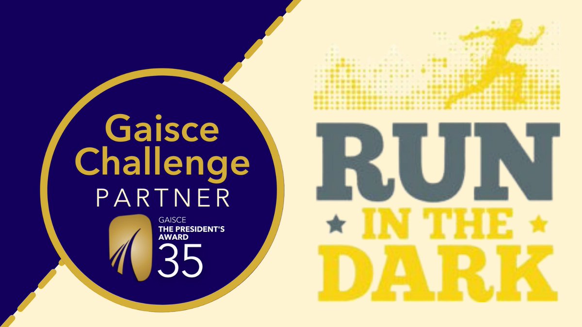 GaisceAward's tweet photo. Did you know @TheRunInTheDark is a Gaisce #ChallengePartner?
#RunInTheDark facilitates Gaisce participants to complete either Physical Recreation or Personal Skill. Take part in a specialised 13 week training + improve fitness or organise a Run in the Dark event! Link in bio. https://t.co/NLsh5upS22