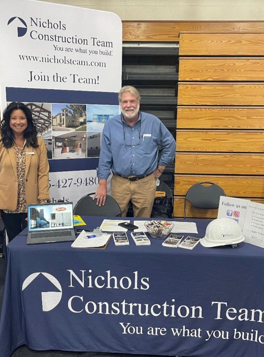 NicholsTeamROC's tweet photo. Nichols Construction Team was extremely pleased to participate in Alfred State Colleges Fall Career Fair! Thank you to everyone who stopped by to introduce themselves, learn more about our company, and inquire about joining the team! 

https://t.co/kCrMXXNHxv
#NY #NicholsTeam... https://t.co/N55D9Nt3bk