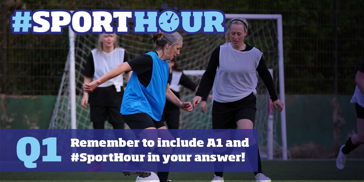 sportscotland's tweet photo. #SportHour | Q1. Tell us about a project or programme you’ve seen that is helping more women and girls to get active. https://t.co/bYEbkNu9Ny