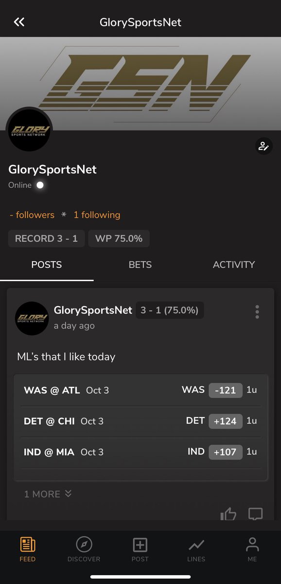 GlorySportsNet's tweet photo. Make sure to follow us on @BookitHQ app for all of our betting slips this season. #GloryBook https://t.co/hdmIl8gUGq