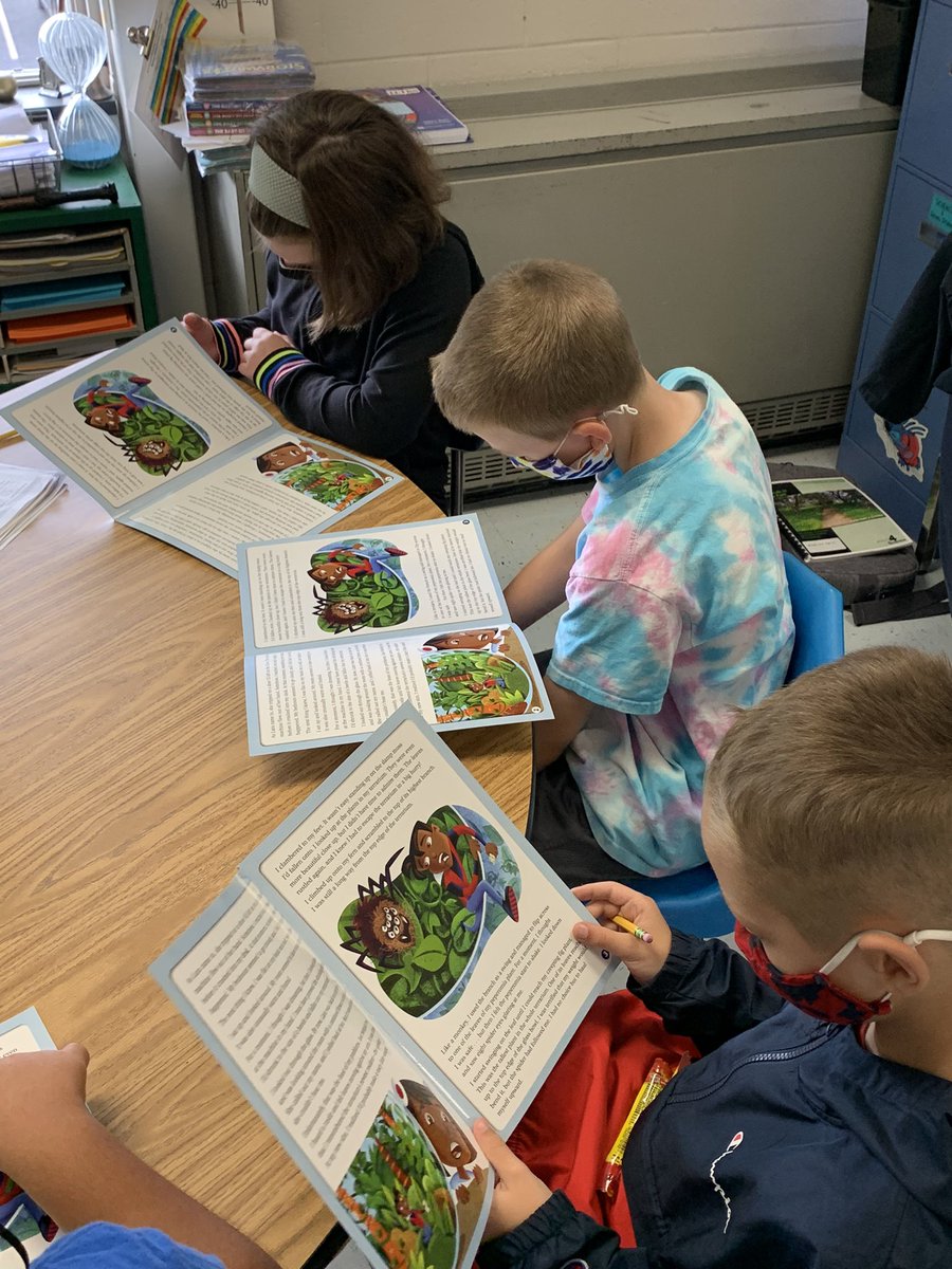 MrJacksonsWorld's tweet image. Some emoji writing, partner fluency practice, guided groups to focus on character, and I Survived book clubs on this rainy Monday! #fourthgrade