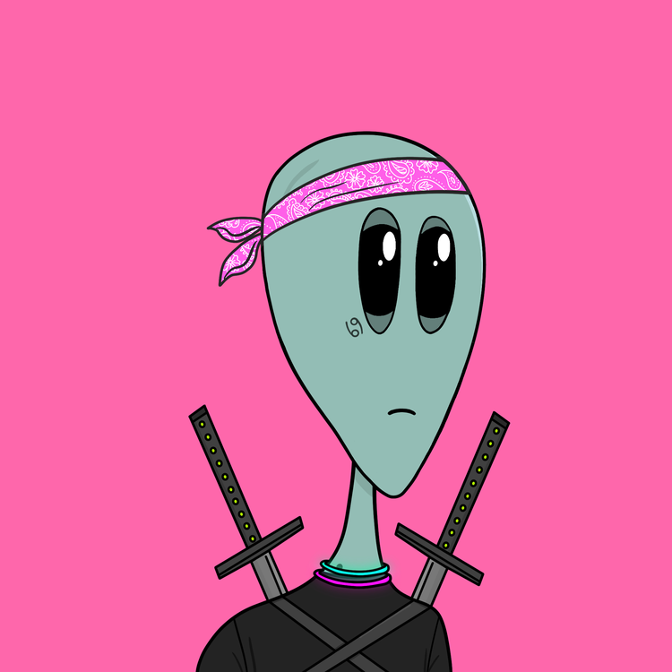MelwynVienne's tweet photo. Just aped in @thelonelyaliens 🥳
Been waiting for days to find a Pink or Black Bandana!
Such an undervalued project... especially rn 🧐
Glad to be a part of the family ✨ I trully can feel the vibe in here. https://t.co/3z2AFsUZxH