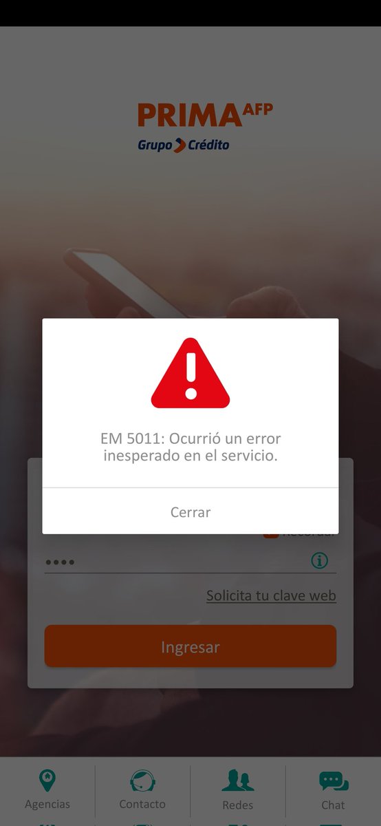 KATTYVN's tweet photo. @PrimaAFPOficial buenos días. No se puede ingresar al app desde hace 2 días. Primero pidió actualizar ya se hizo pero aún no ingresa. Cuanto tardará esto https://t.co/DslfYJ5Pzm