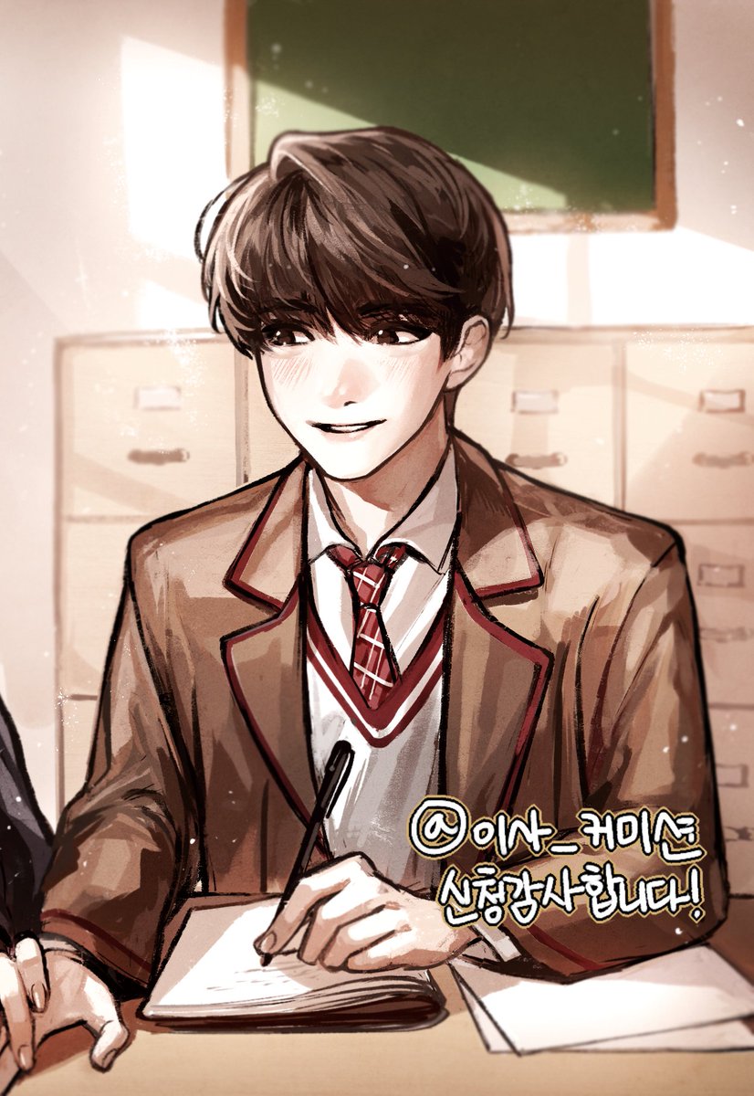 🤎흉상 2인 배경추가 빠른작업했습니다 신청 감사합니다!🖤