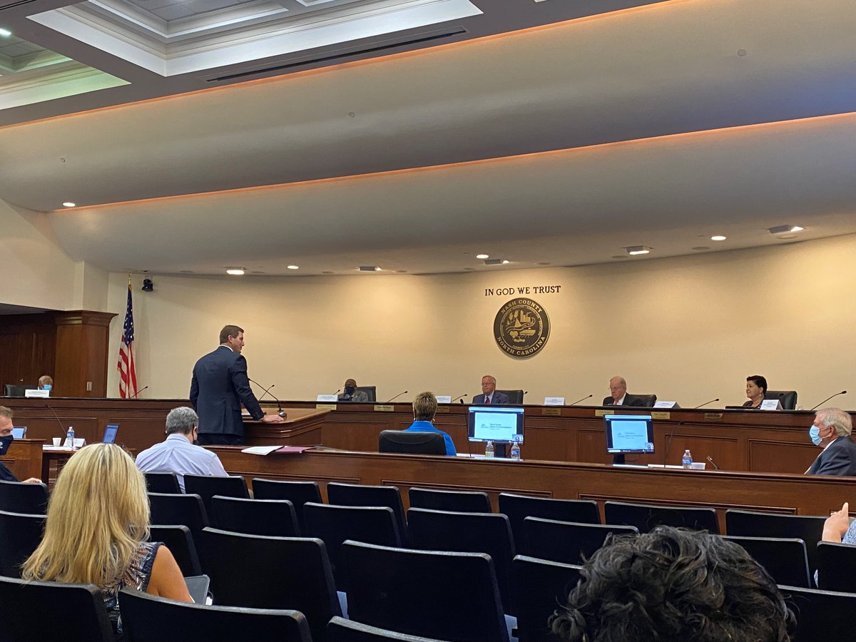 We'd like to extend a special thanks to Ryan Combs, Executive Director with the <a href="/TriangleRegion/">Research Triangle Regional Partnership (RTRP)</a> for providing the Nash County Board of Commissioners an update on their efforts to market the region and Nash County throughout the world. #economicdevelopment #rtrp